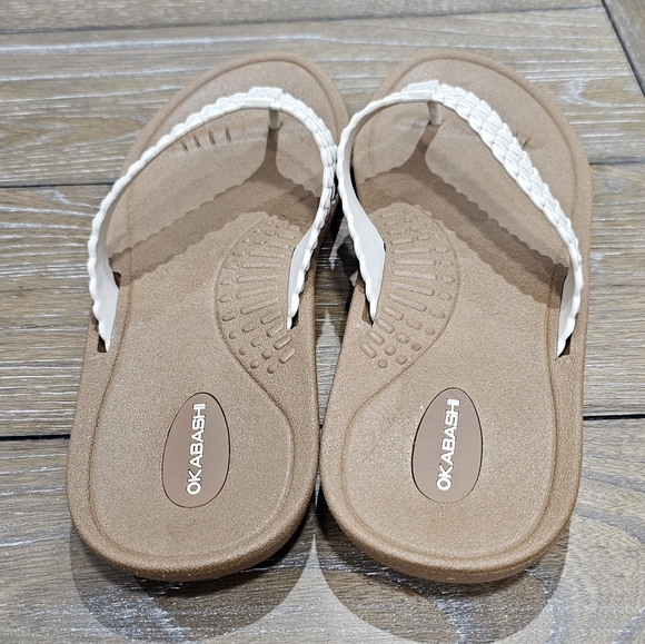 Okabashi Womens Baha Flip Flops, Women's Size 11-12 LL - Picture 4 of 8